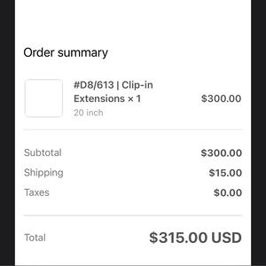 Bombshell #D8/613 Clip-in
Extensions × 1 20 inch